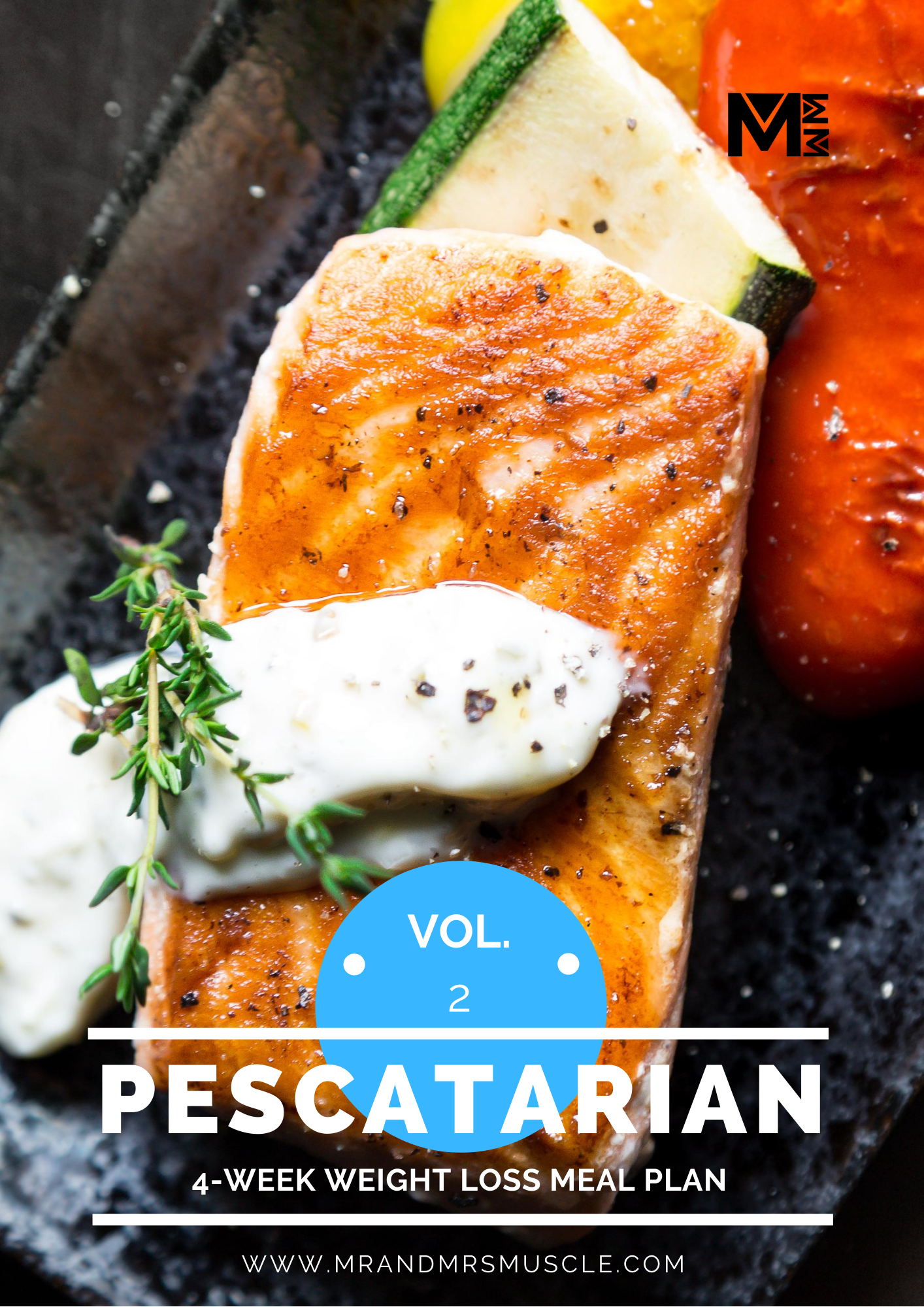 Vol.2 Pescatarian Weight Loss Meal Plan - 4 Weeks
