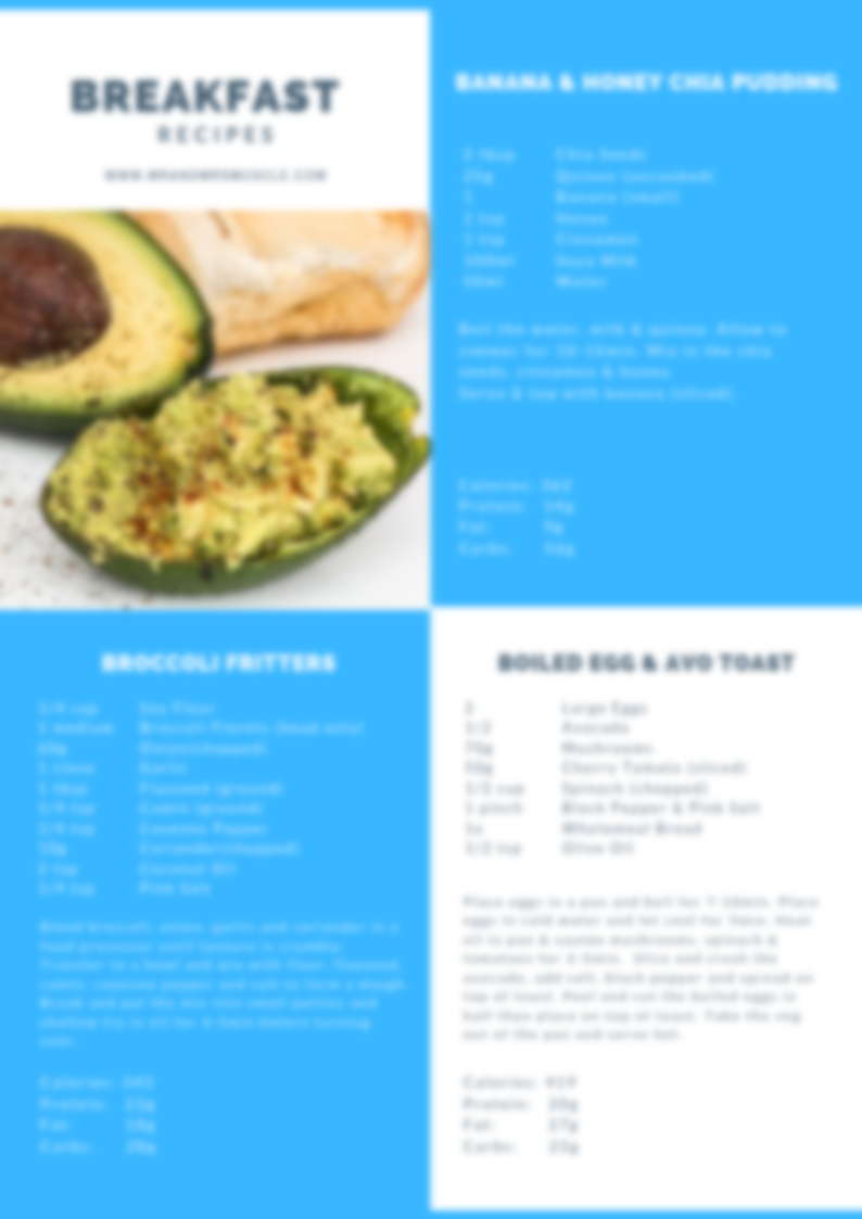 Pescatarian Weight Loss Meal Plan - 4 Weeks