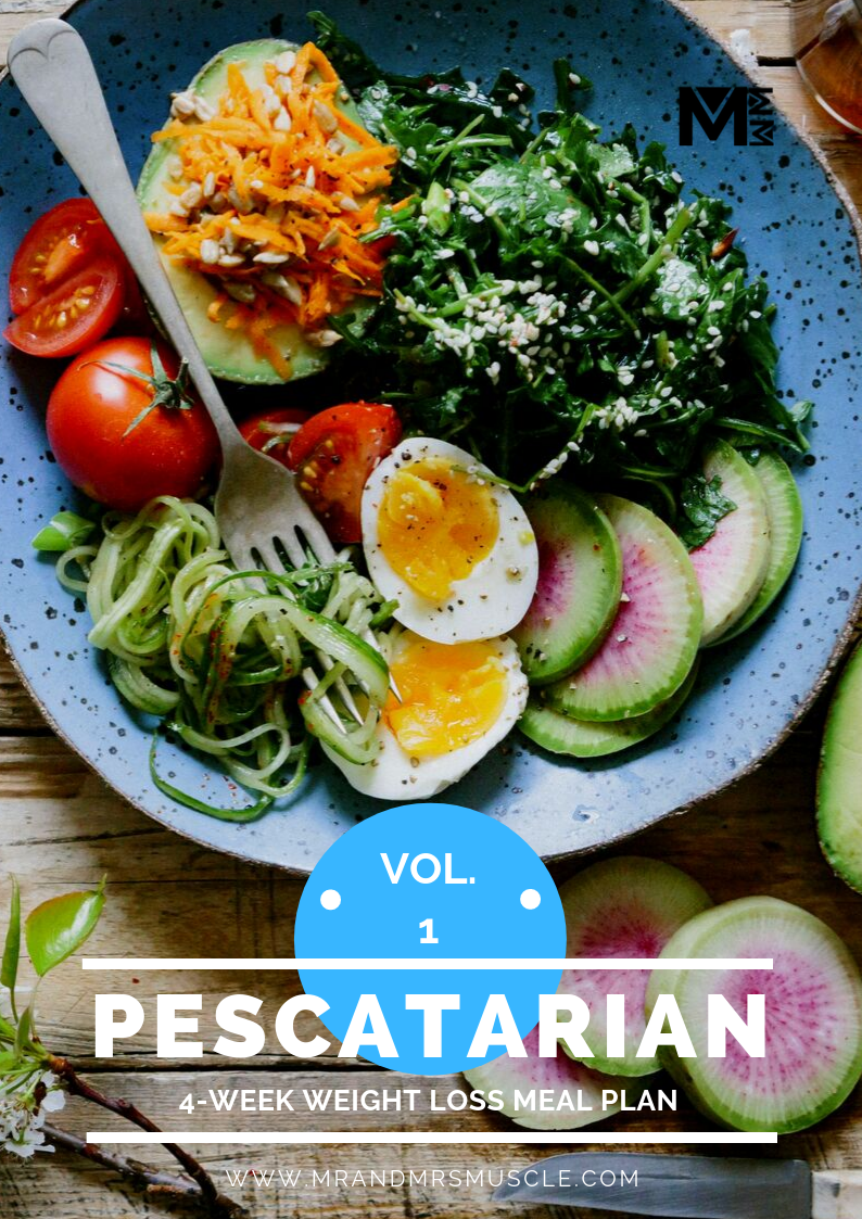 Pescatarian Weight Loss Meal Plan - 4 Weeks
